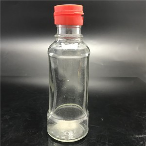 shanghai linlang factory 132ml vinegar bottle with red flip cap