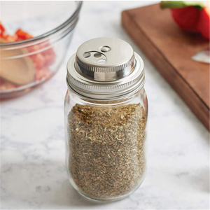 linlang shanghai high quality mason jar with silicone and fermentation lid 304 stainless steel