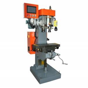 One of Hottest for Multiple Drilling Tapping - Dual Spindle Servo Control Drilling Tapping Machine(Tooth Sleeve Tapping) – Aqua