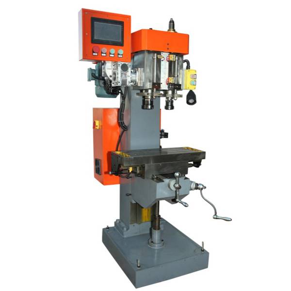 Big discounting Single Open Flat Vice - Dual Spindle Servo Control Drilling Tapping Machine(Tooth Sleeve Tapping) – Aqua