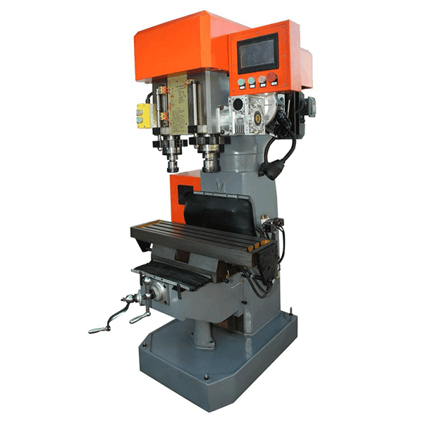 Factory directly Double Open Flat Vice - dual spindle servo control drilling tapping machine(screw rod feeding) – Aqua