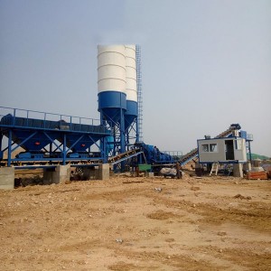 Roadbase material mixing plant