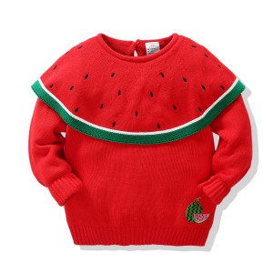 Baby Sweater Romper Girl Boy Knitted Sweatshirt Pullover Tops Fall Winter Clothes