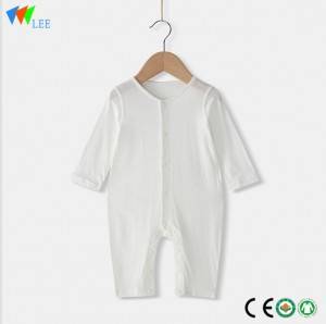 hot selling Bamboo Fiber Eco-Friendly Breathable Baby Rompers Factory