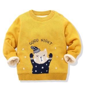 Outfits Baby Girl Cute Long Sleeve Knitted Sweater Pullover Top