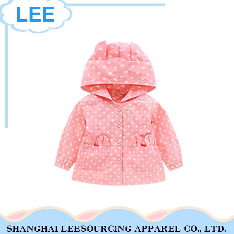 Cina Supplier Adat Logo Printing Beureum Winter Kids jas