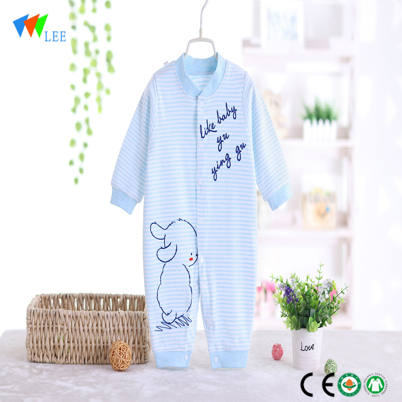 new fashion baby clothes organic cotton wholesale kids rompers
