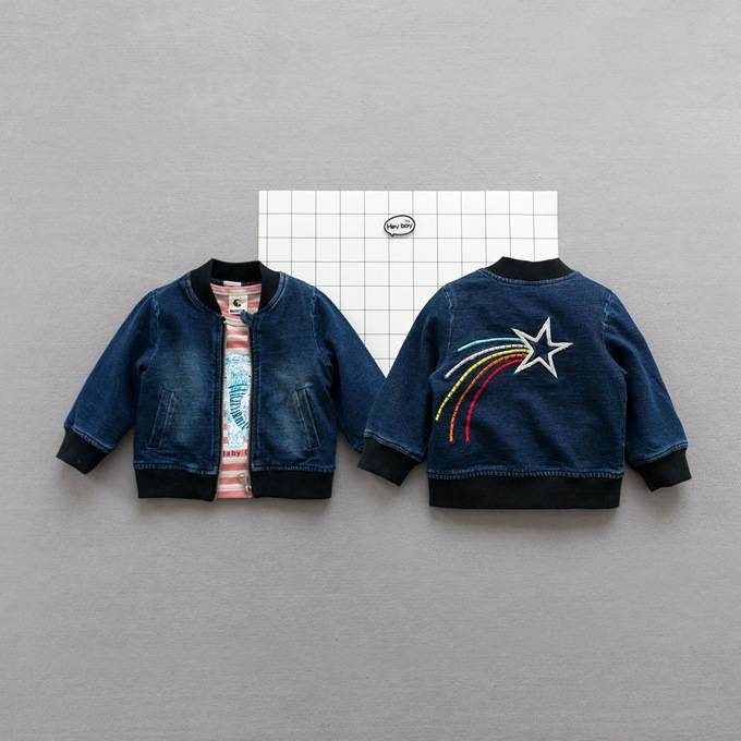 Manufacturer of Mens Fashion Shorts - Wholesale kids coat summer Cowboy Clothes custom Denim baby boys outdoor jacket – LeeSourcing