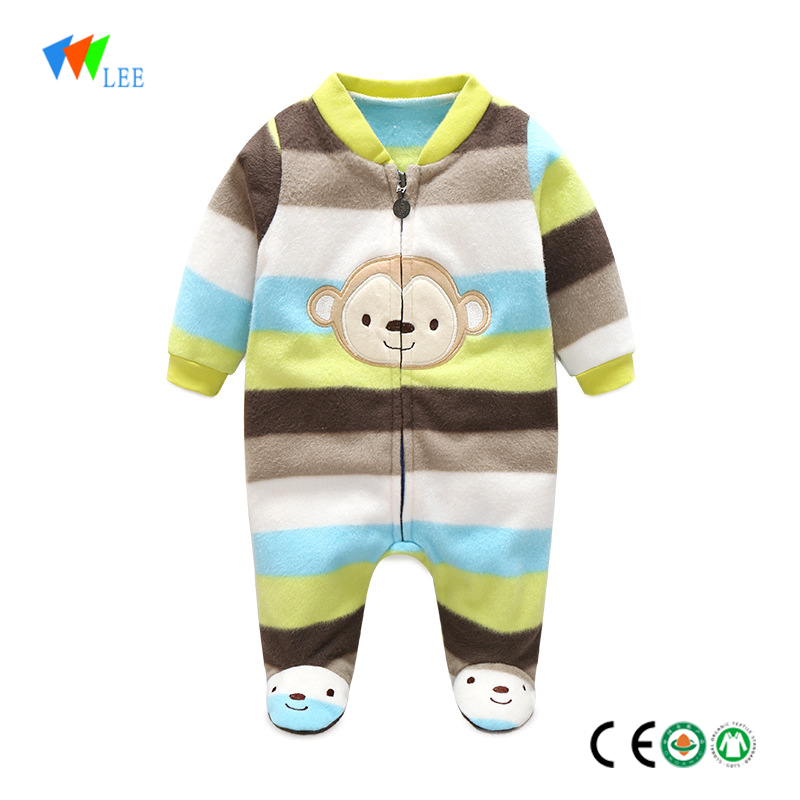 New fashions cotton baby knitted rompers long-sleeved cartoon kids romper wholesale