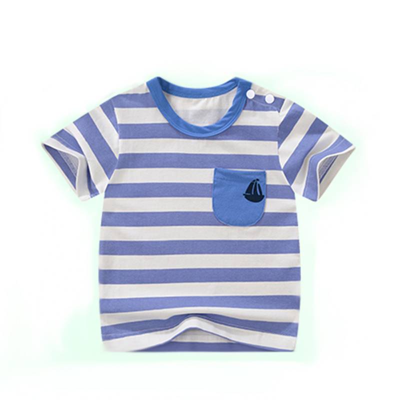 High Quality Newborn children shirts Wholesale Baby Clothes organic cotton t shirt