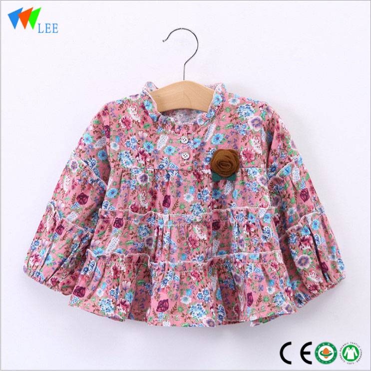 New Style Baby girl floral printing dress