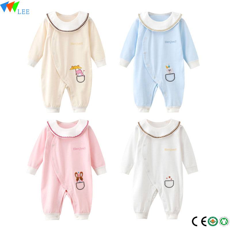 Hot-selling Baby Down Coat - China manufacturer deft design custom print soft cotton baby rompers – LeeSourcing