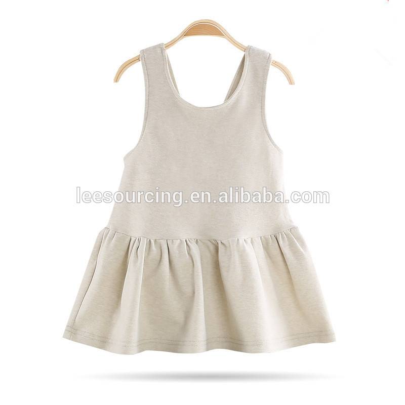 Hulgimüük Baby Organic Cotton Kleidid Baby Girls "Organic nr Sleeve Bodi kleit