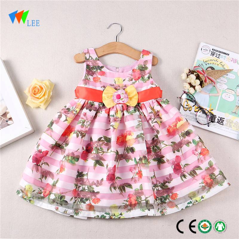 china manufacture fashion style kid dress for new model girls dresses wholesale