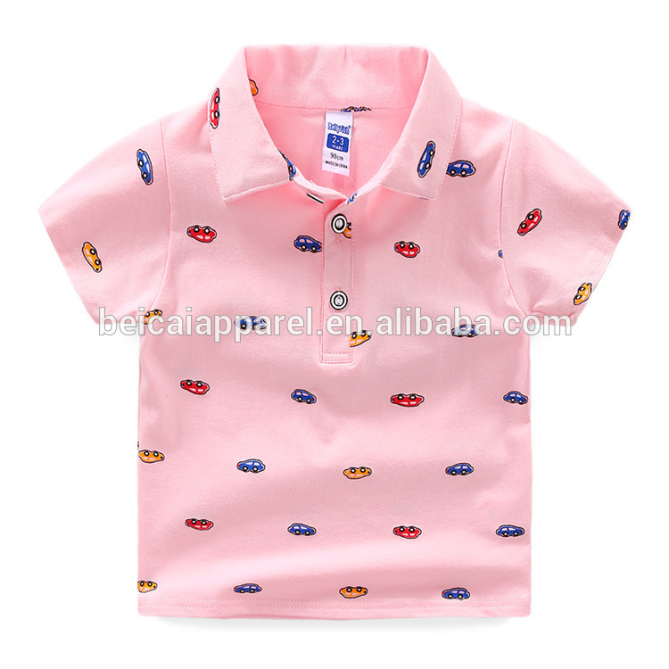 Wholesale summer new style soft polo casual boys kids polo clothes