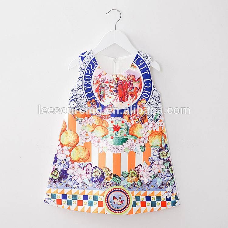 Manufactur standard Girls Short Skirts - Wholesale baby girl flower dress,children frocks designs,europe style baby dress – LeeSourcing