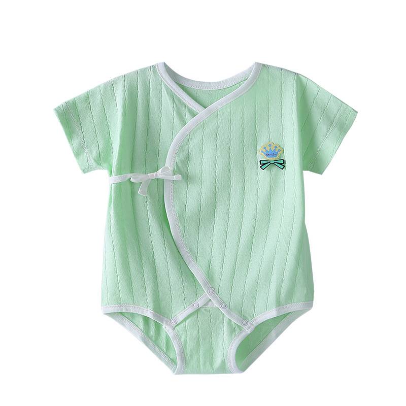 2017 Summer New Infant one-piece organic cotton baby rompers