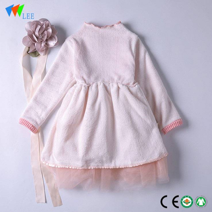 Høj kvalitet nyt design Baby kjole høj kvalitet