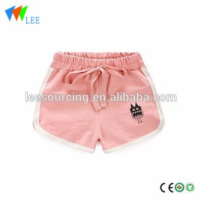 China Factory for Hawaiian Shirts - Fashion girl 100% cotton shorts cute toddler shorts kids beach wear wholesale – LeeSourcing
