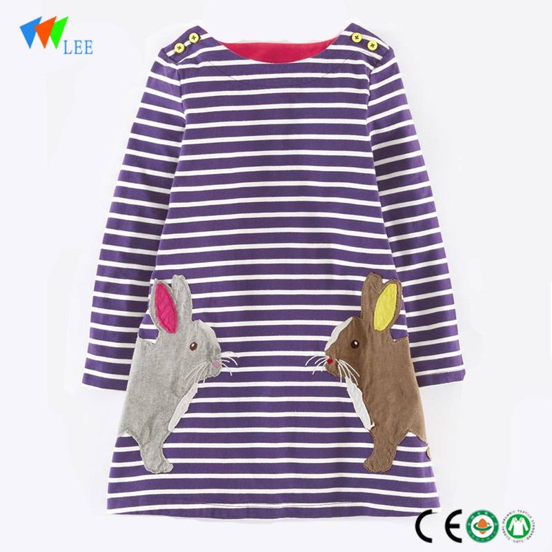 Factory directly Nice Baby Diaper - Sell well lovely children girl one piece cotton dress cotton baby modern baby dress – LeeSourcing