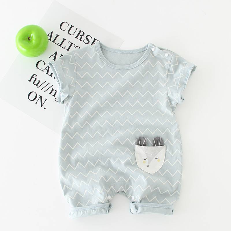 OEM Factory for Jeans Price - Short Sleeve Summer Ruffle Carters Onesie Baby Romper – LeeSourcing