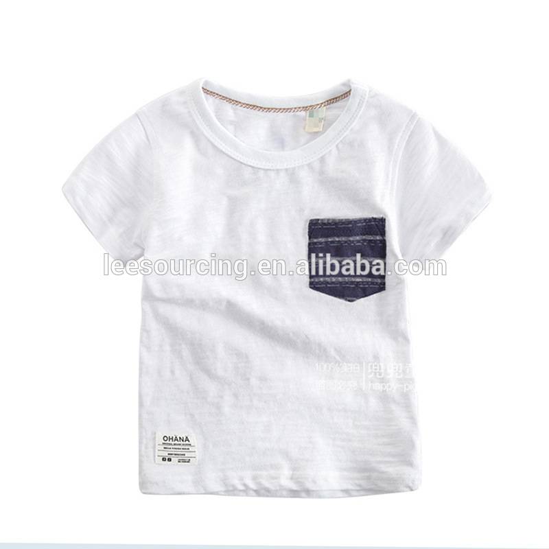 High quality kids clothes baby short sleeve t shirt kids shirts and tops