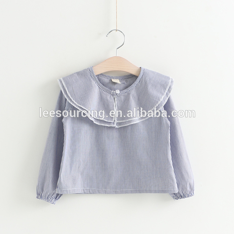Online Exporter Baby Girls Jogger Pants - Wholesale long sleeve stripe girls shirts baby girl tops – LeeSourcing