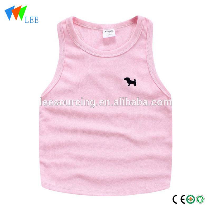 Leading Manufacturer for Baby Girl Winter Dresses - Wholesale summer baby unisex cotton soft tank top – LeeSourcing