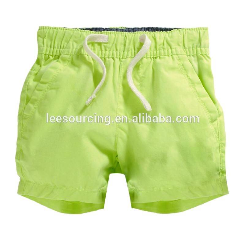 OEM/ODM Manufacturer Kids Summer Clothing Sets - Wholesale new summer baby boys100% cotton beach wear children kids shorts – LeeSourcing