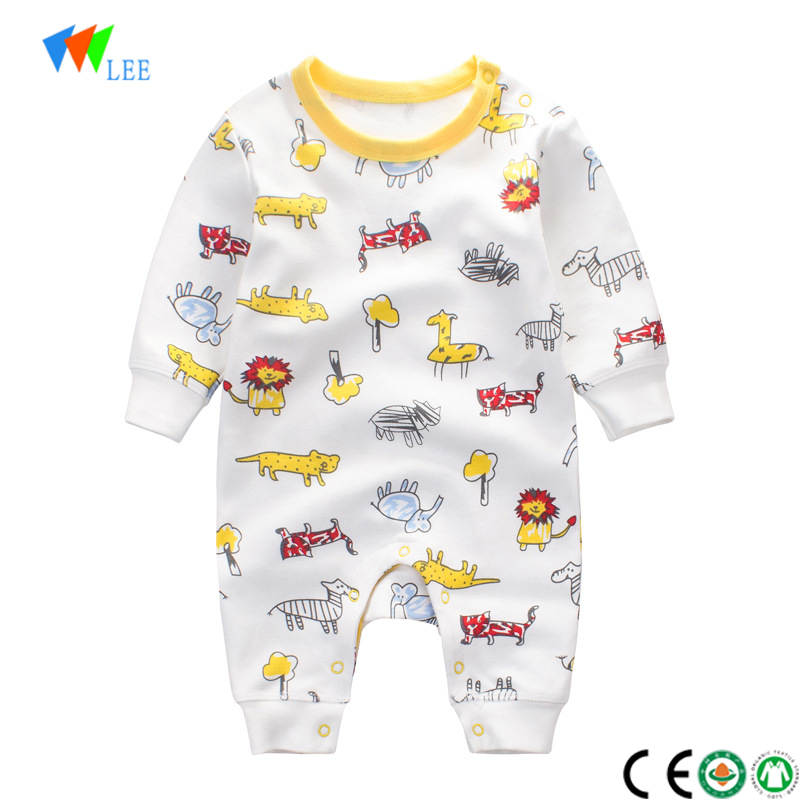 Hot Sale for Girls Shorts Wholesale - Hot sale summer new design branded newborn baby clothes 100% organic cotton infant new design baby rompers – LeeSourcing