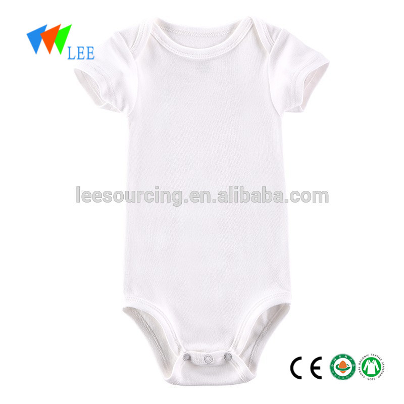 18 Years Factory Casual Short Pants - Wholesale customized logo baby plain rompers blanks baby onesie custom printing – LeeSourcing
