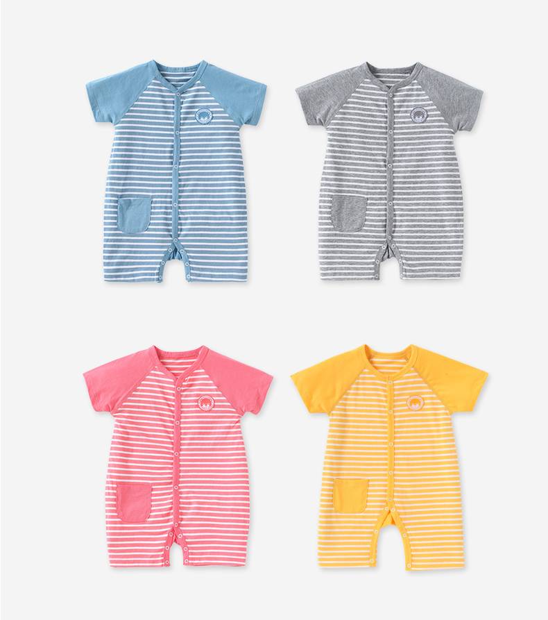 Фабрика цена новородено момиченце бебешки дрехи органичен памук бебе гащеризон