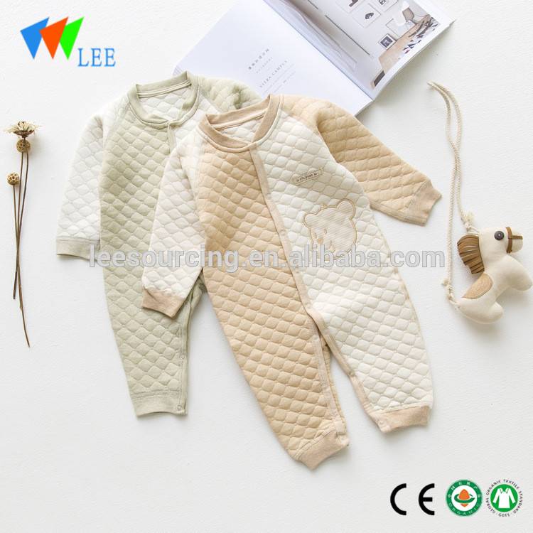 Newly Arrival Bermuda Men Shorts Pants - Spring style good quality soft cotton organic baby onesie – LeeSourcing