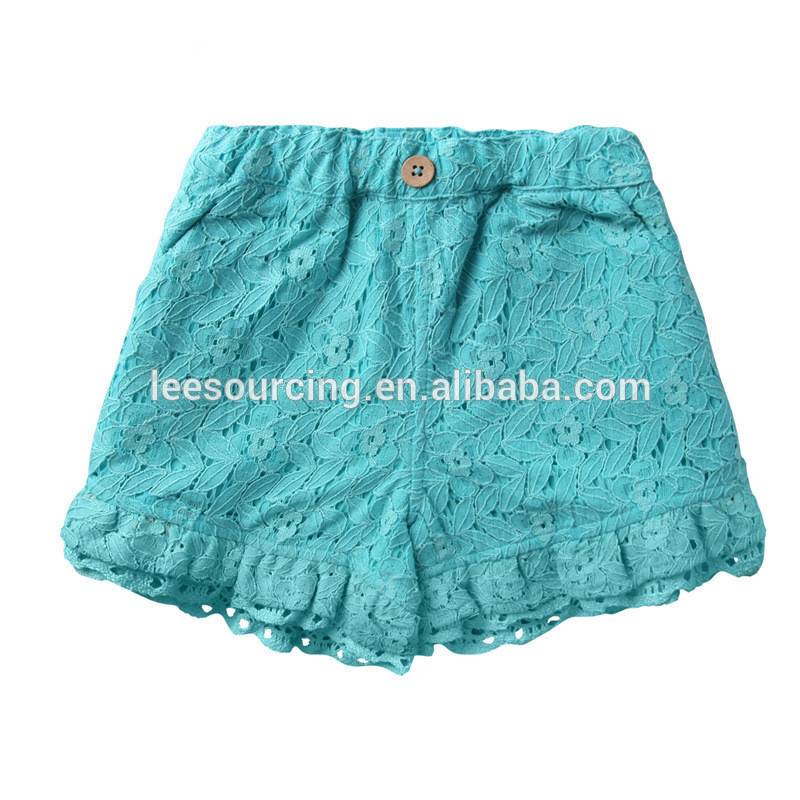 Fashion baby lace shorts kids girls pants children clothes for summer