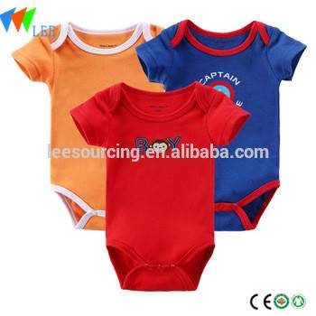 New Born Baby Toddler Clothing Cotton Bodysuits for Babies One Piece Romper