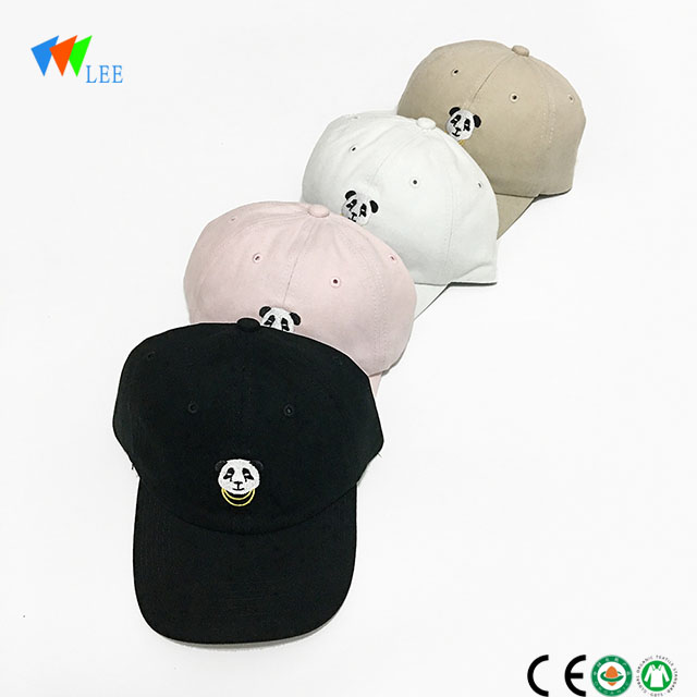 fashion new cotton custom logo baseball cap manufacturer