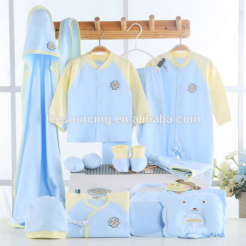 Factory Outlets Girls Coats Winter Kids - High quality summer 100% cotton new born baby gift set – LeeSourcing
