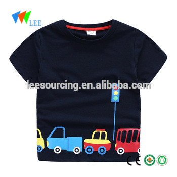 OEM China Winter Child Coat - casual style short sleeve round collar boys t shirts baby boy clothing shirt – LeeSourcing
