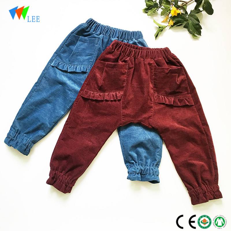 wholesale new design fashion cotton kids clothes comfortable children boy pants