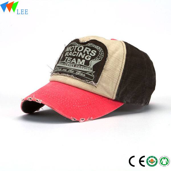 Customized Logo Cotton Printed Branded Baseball Caps hats