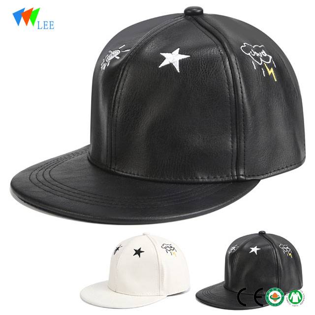 Reasonable price Girls Hooded Coat - new design 6 panel leather baseball cap without logo – LeeSourcing