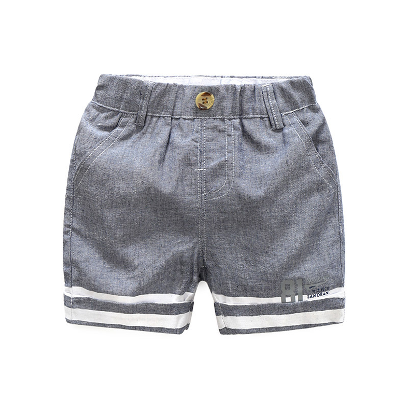 kids boys and girls sports spring summer beach pants with small prints