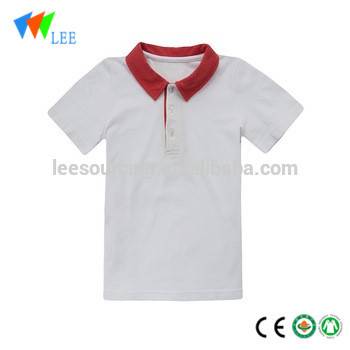 Children Boy short sleeve cotton POLO shirt