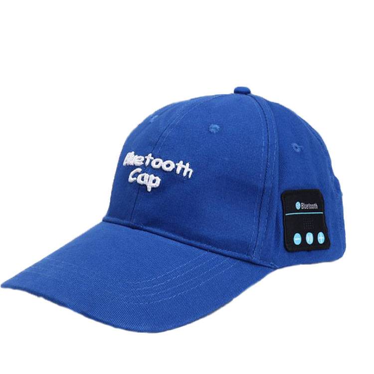 Cheap cotton  bike sports cap bluetooth cap with headphone