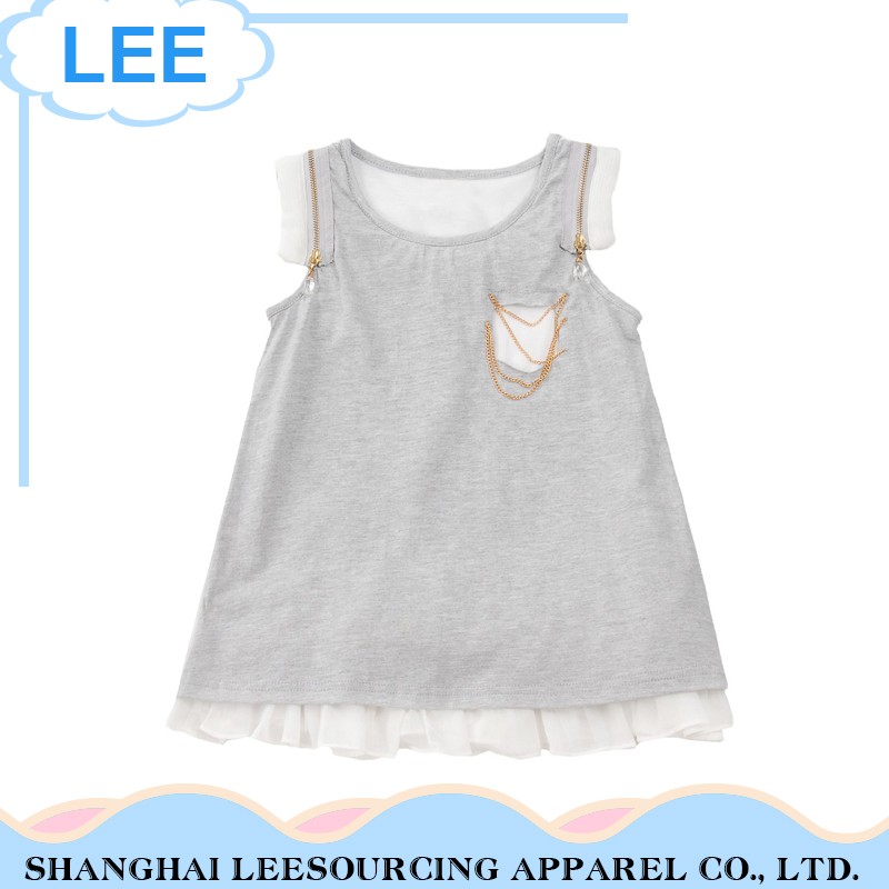 Good quality hot sale new fashion Cute hand knitted Girls Dresses