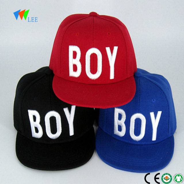 custom embroidery manufacturer baby boy baseball cap