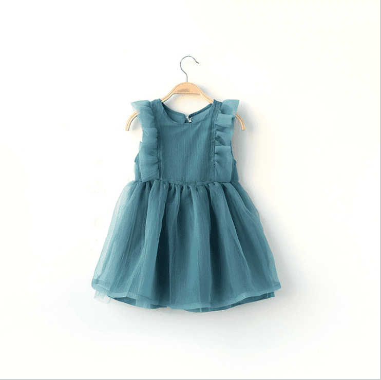 2018 wholesale price Online Store - Latest Design kids clothes sleeveless girl summer chiffon dress – LeeSourcing