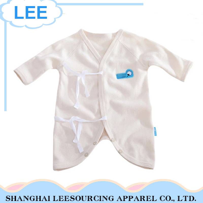 Търговия на едро новородено бебе дрехи органичен памук бебешки ританки