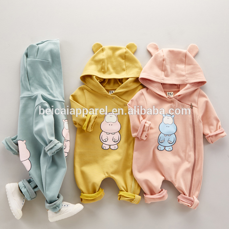 Летен детски бебешки дрехи каруцари onesie едро катерене Дрехи