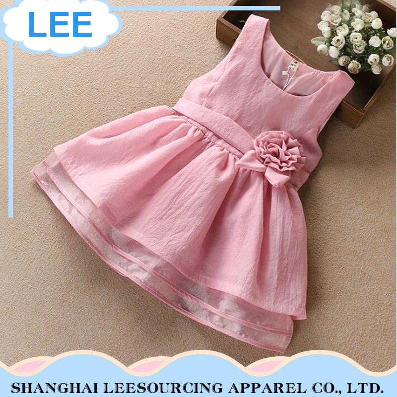 Factory price baby girl party dress kids girls dresses
